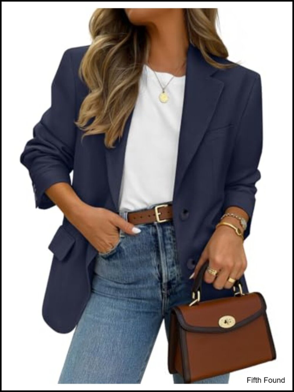 Womens Business Casual Lapel Blazer Suit Jacket Oversized Work